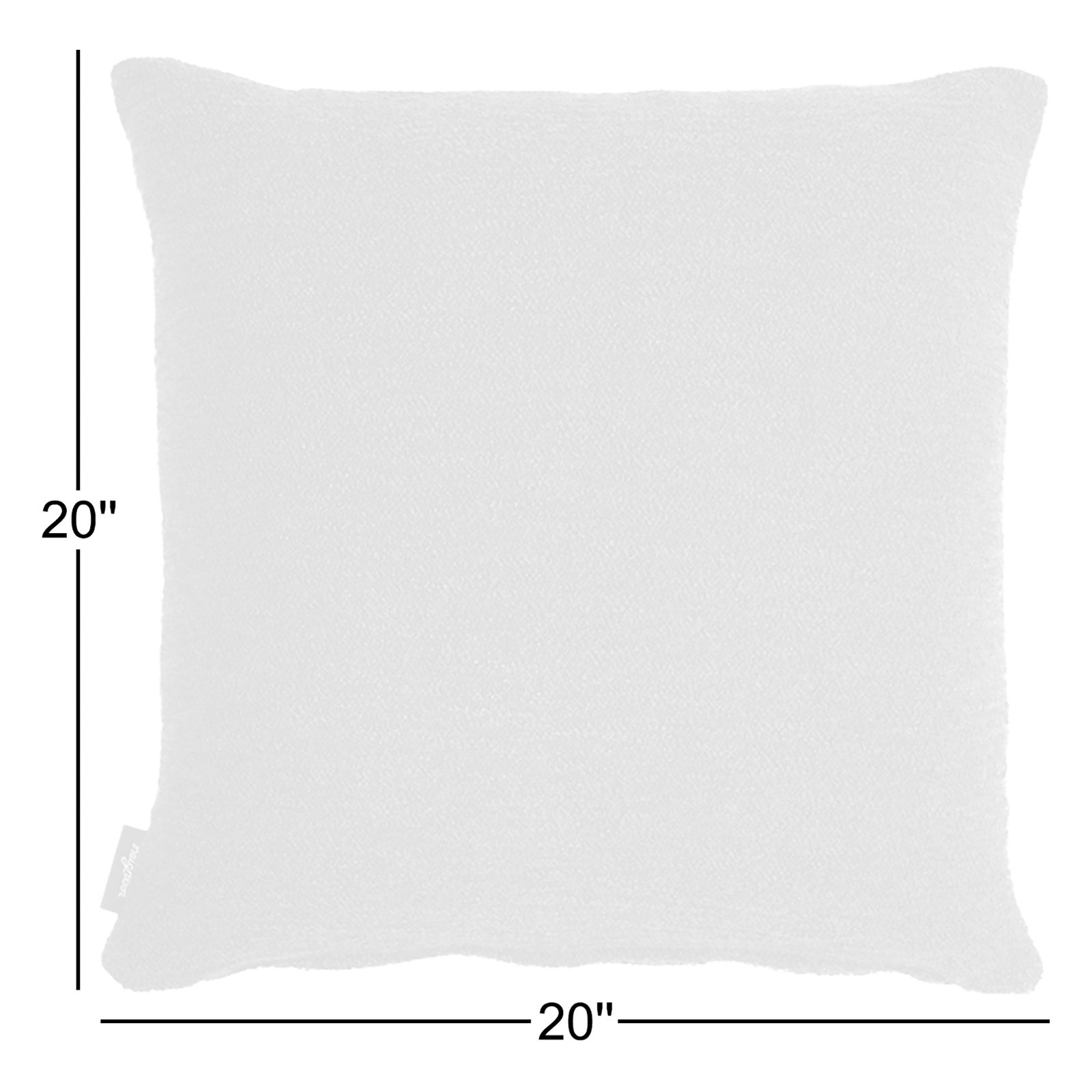 Dapple Sunbrella® Indoor/Outdoor Throw Pillow, Charcoal