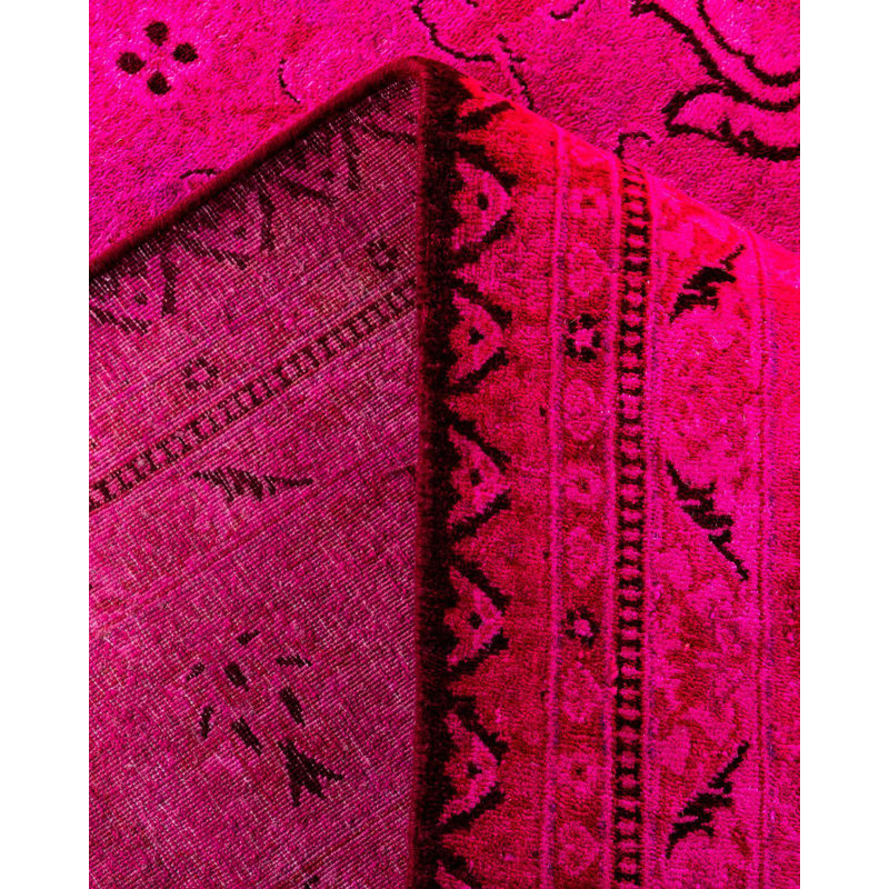 Overyed One-of-a-Kind Rectangle 6'3" X 9' Hand Knotted Area Rug