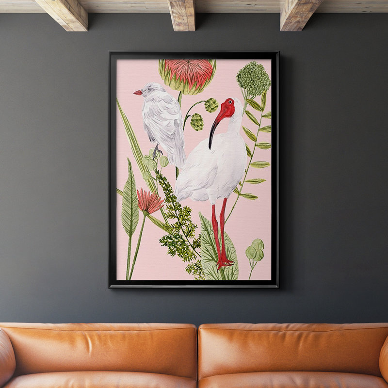Oiseaux en mouvement II, Noir, H 30,5 po x l 22,5 po x P 1 po