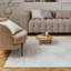 Carmel Modern Arc Cream/Grey Area Rug-131436301