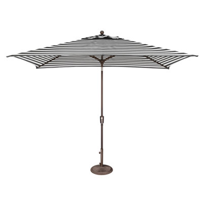 Parasol de marché rectangulaire 78 po x 120 po Abena