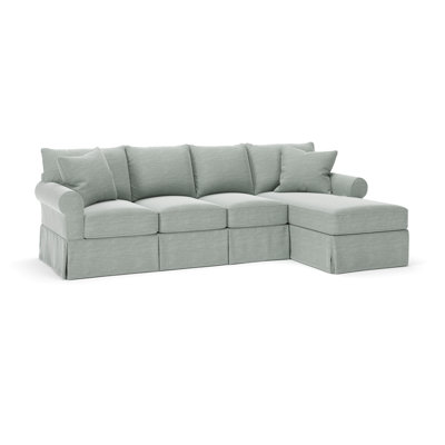 Amari Slipcovered Chaise Sectional
