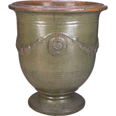 24 in. Cezanne Urn - Mediterranean Green