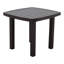Table d'appoint en métal et aluminium