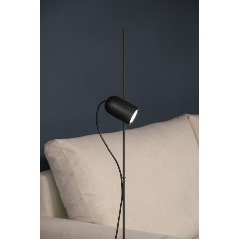 Onfa Floor Lamp, Graphite, Black Ash