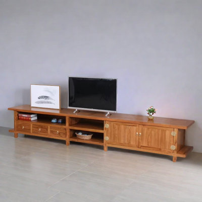 Chinese-style design wooden TV cabinet