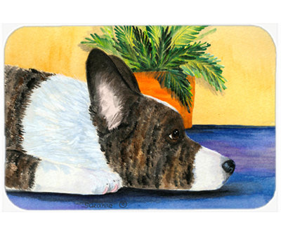 Planche à découper en verre caroline trésors corgi
