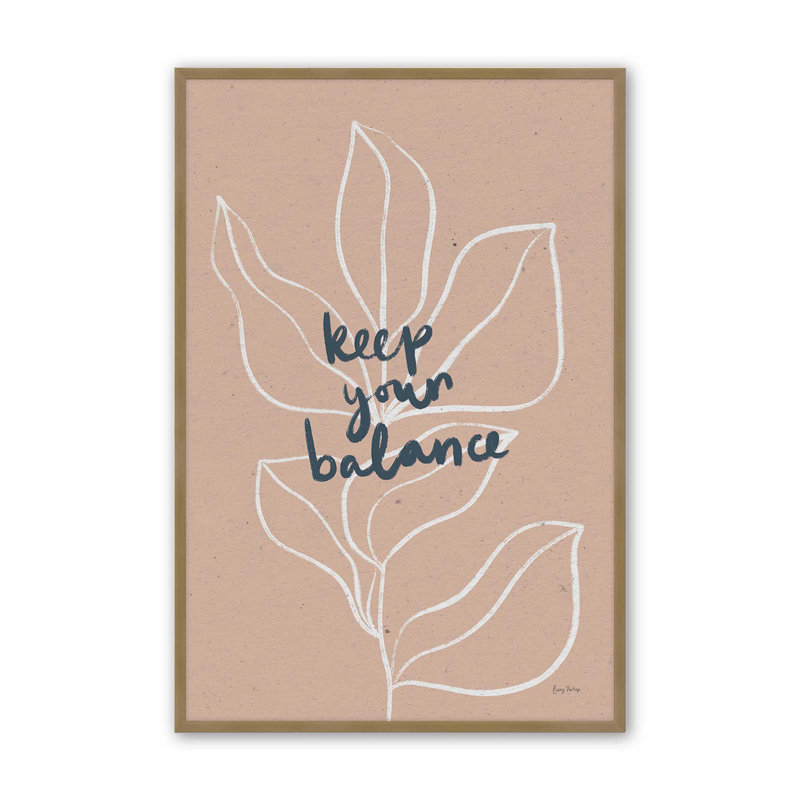 «Confident Blooms I Print», Cadre d'angle ouvert brossé doré, H 15,25 po x l 12,25 po