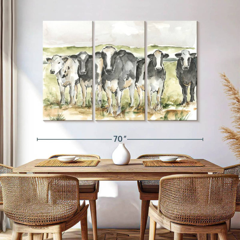 Brampt Field Days I, 32" H x 50" W
