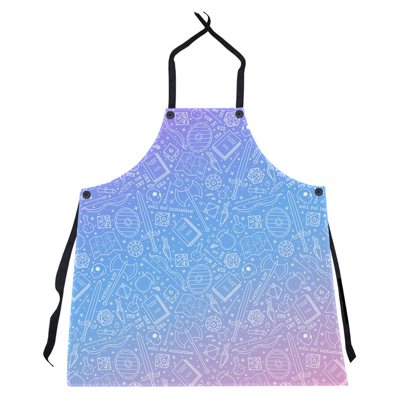 Bib Apron, Cotton Candy Ombre