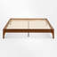 Base de lit plateforme en bambou - Support de lattes robuste, aucun sommier nécessaire-392450971-392450970