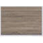 Table basse contemporaine contemporaine avec plateau taupe foncé et structure en métal noir, parfaite pour les salons modernes