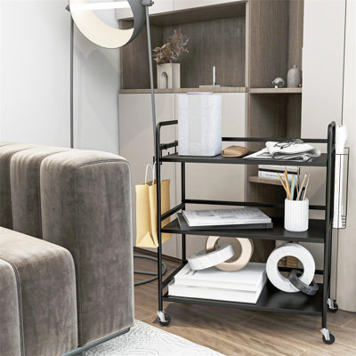 Beyzanur Metal Bar Cart
