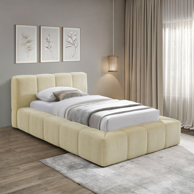 Carlin Chenille Fabric Bed