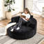 Siège-lit en chenille de 55 po de hauteur, sans assemblage, pour salon, chambre à coucher, salon, chaise avec coussin de projection, longueur 55 po, assemblage requis, vivant, avec fonctionnalité