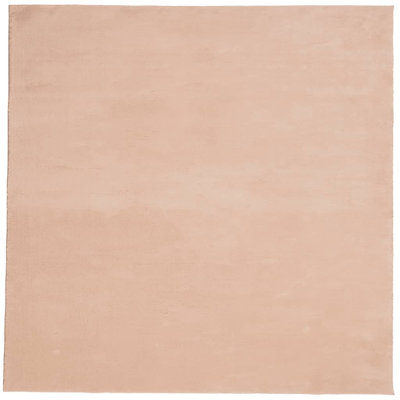 Rug "HUARTE" Short Pile Soft and Washable Blush