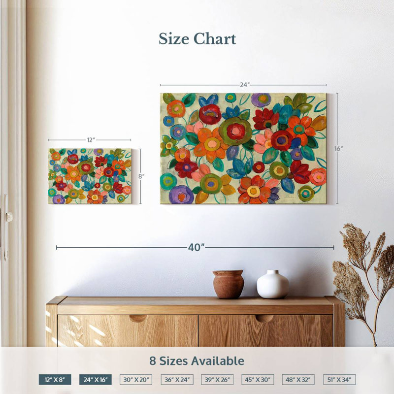 Fleurs décoratives Avery, H 16 po x l 24 po