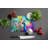 Hippie Animal Peacock Glass Cutting Board