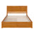Madison Solid Wood Platform Bed with Panel Footboard and Trundle-96140446