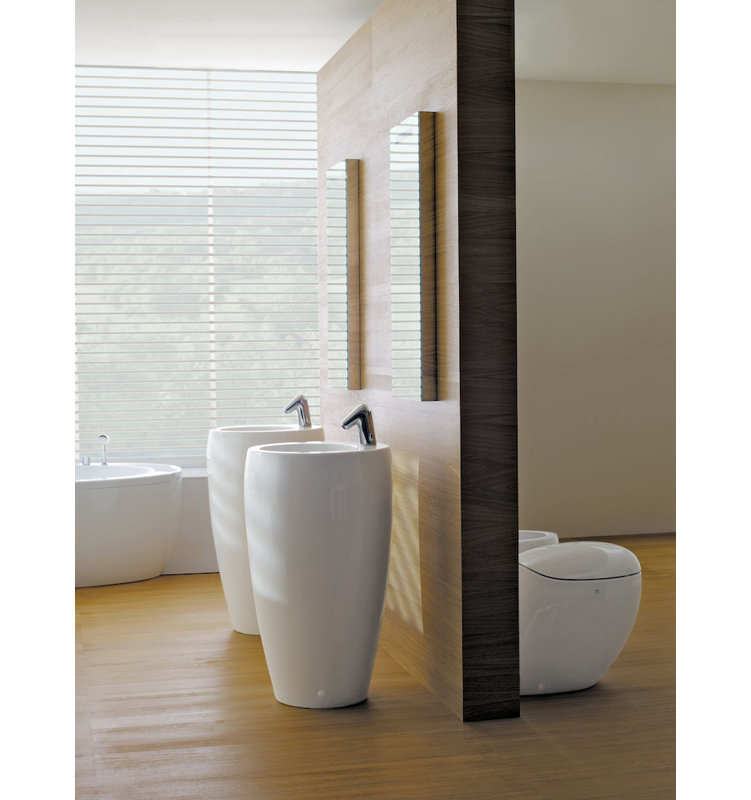 Ilbagnoalessi One 20.86'' L Bathroom Sink, Single Hole