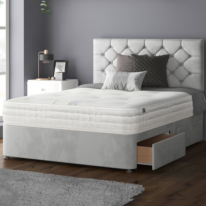Farallones Upholstered Headboard, Silver, Single (3')