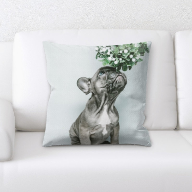 Microsuede Reversible Throw Pillow