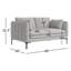 Rae Upholstered 60'' Loveseat-83571134