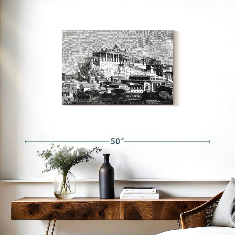 Lilie Fall Of Rome, 20" H x 30" W