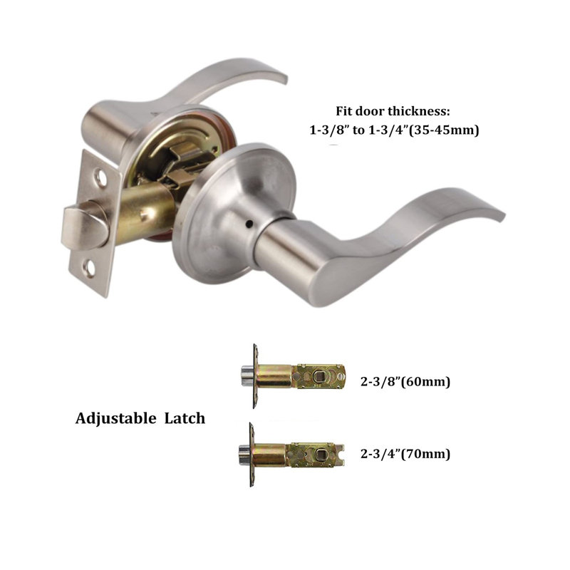 Sliver Passage (Hall & Closet) Door Lever