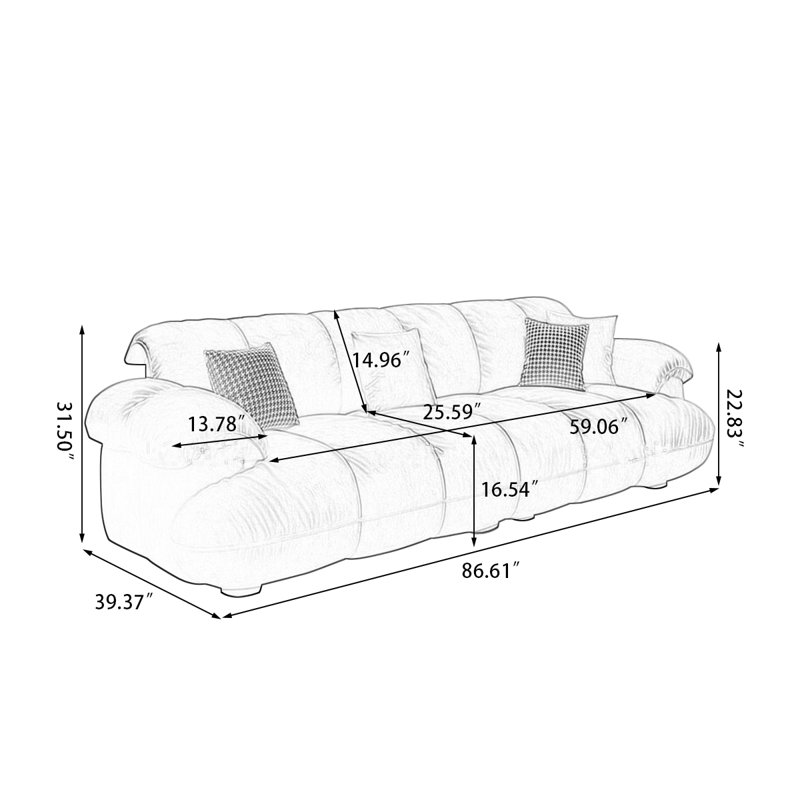 Coussin de coussin en polyester vert, Vert