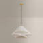 Troy Lighting Edna 1 Light Pendant in Vintage Gold Leaf-956667250-956667251