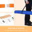 Ensemble de dressage pour 21 obstacles - anneau de saut en plastique / blanc, compact et portable, avec sac de sport
