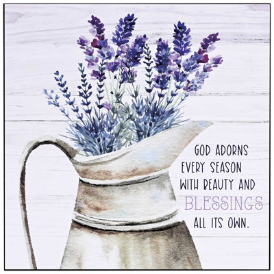 " Fresh Lavender God Adorns "