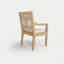 Solerno Heated Dining Armchair — Dove-657849685