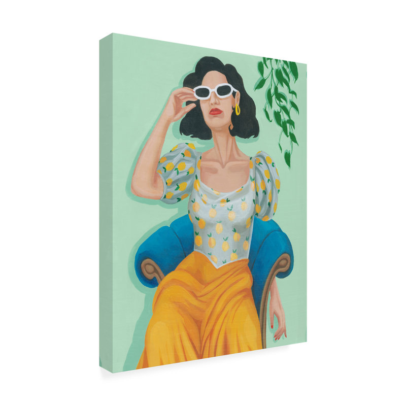 Art sur toile Grace Popp Brunch Date II, H 47 po x l 35 po x P 2 po