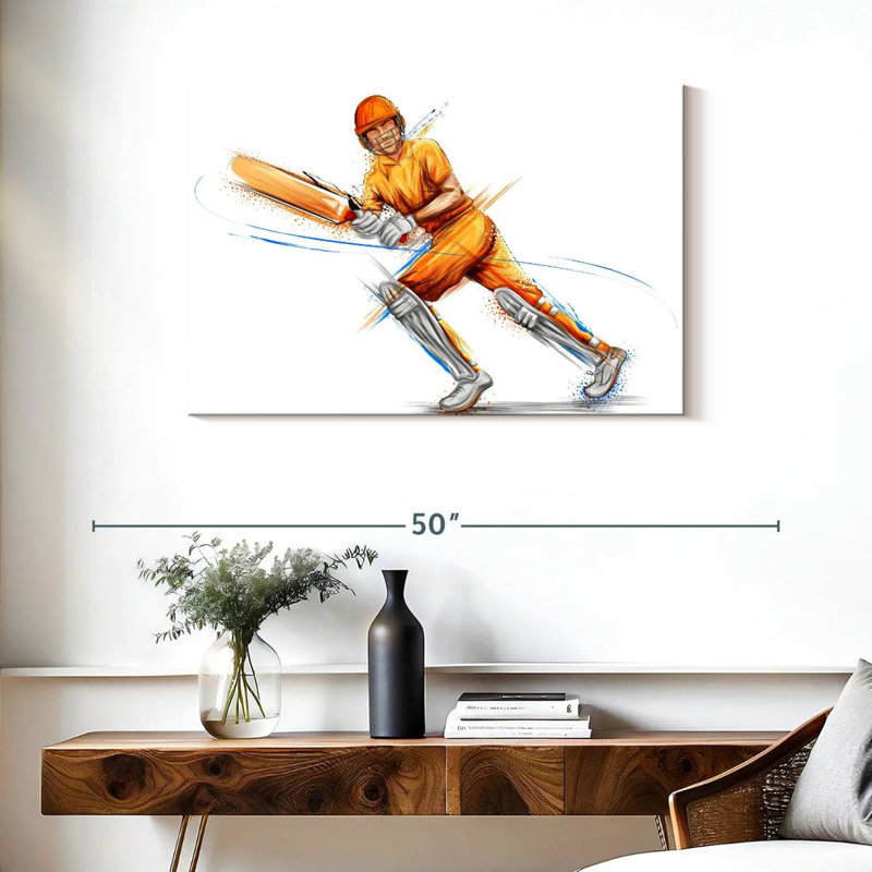 Jeu de cricket, H 24 po x l 36 po