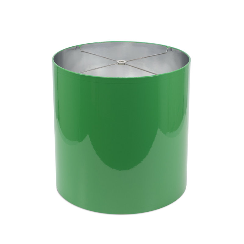 13'' H x 13'' W Drum Lamp Shade, Green