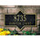 Hampton 2-Line Wall Address Plaque
