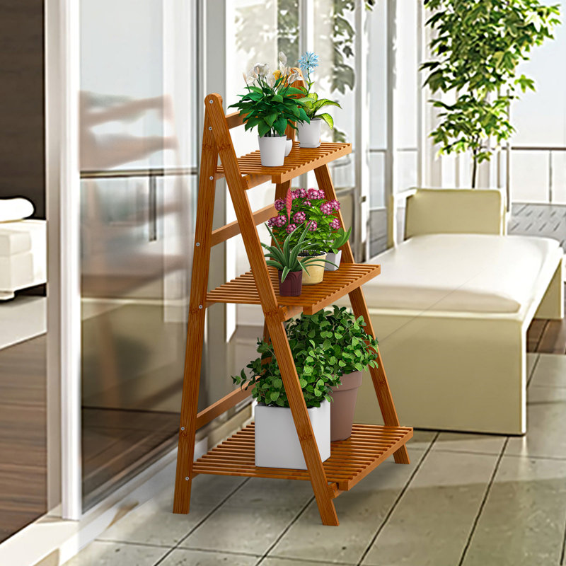 Napa Plant Stand 3 Tier, Brown