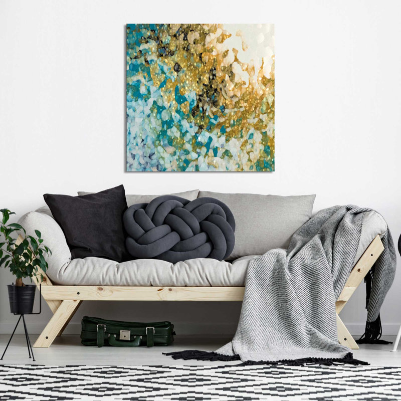 «In Perfect Peace, Isaiah 26: 3» par Mark Lawrence, reproduction d'art, H 28 po x l 28 po x P 1,5 po, Toile tendue