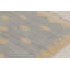 Vintage Dhurrie Rug In Blue & Beige With Geometric Stepped Motifs - Rug & Kilim