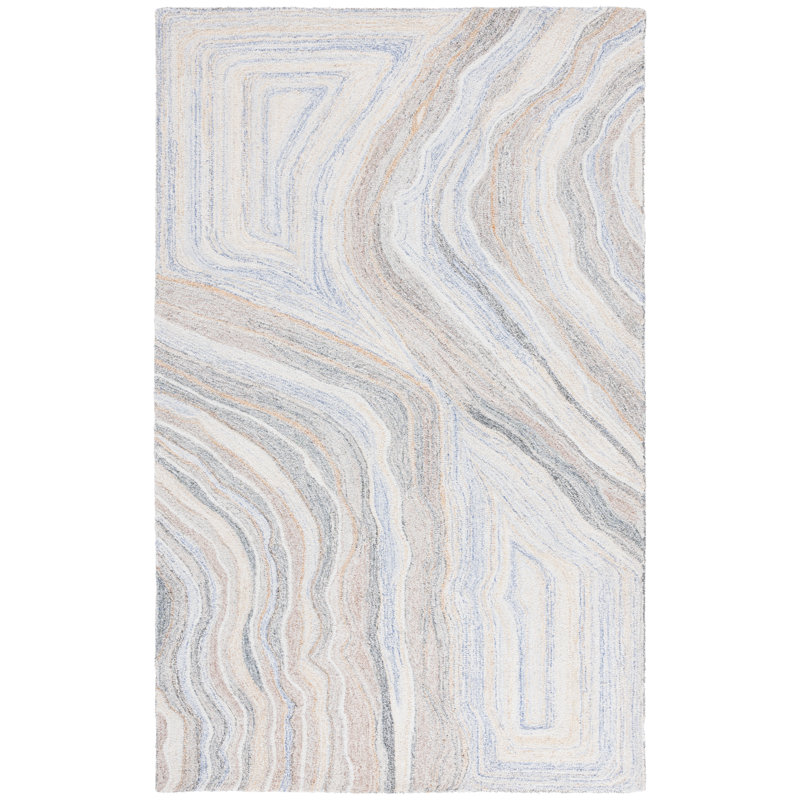Naaliyah 805 Area Rug In Beige / Grey, Rectangle 4' x 6'