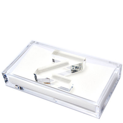 Acrylic Flat Napkin Holder