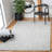 Ashford Abstract Handmade Tufted Wool Grey Area Rug-161771025