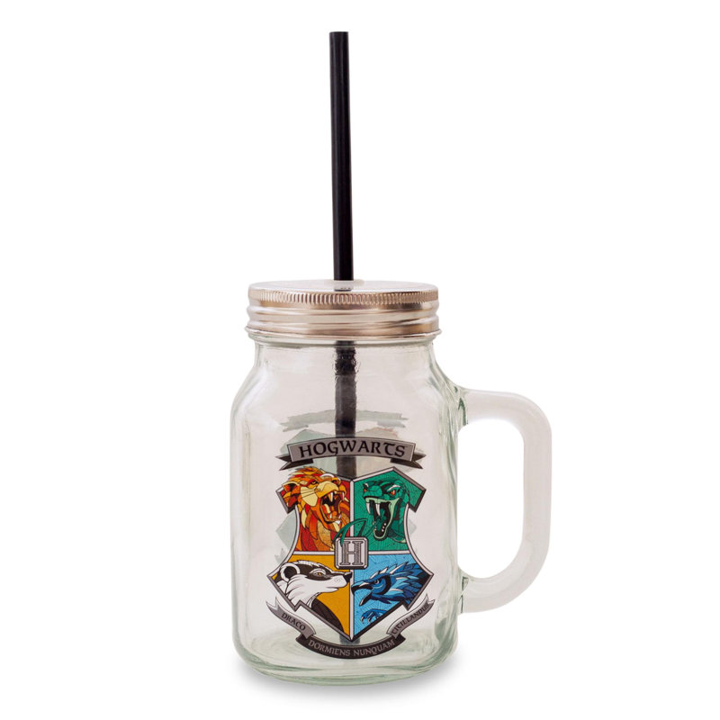 Silver Buffalo 21oz. Glass Travel Tumbler
