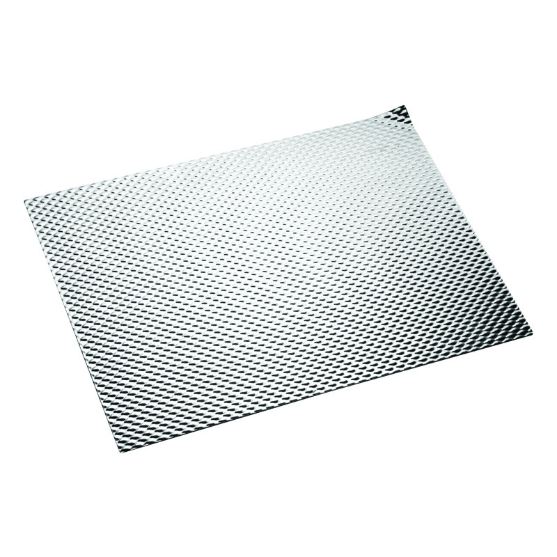 Fashion Stainless Steel Tray, 1.18" H x 20.87" L x 12.8" W