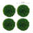 5.9'' Faux Boxwood Topiary