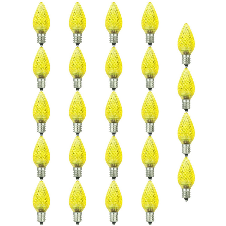7 Watt Equivalent C9 E17/Intermediate LED Bulb