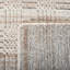 Tapis beige / brun en laine / coton tissé à la main Brandalynn-296793447