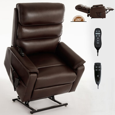 Fauteuil inclinable électrique à deux positions Leatherair